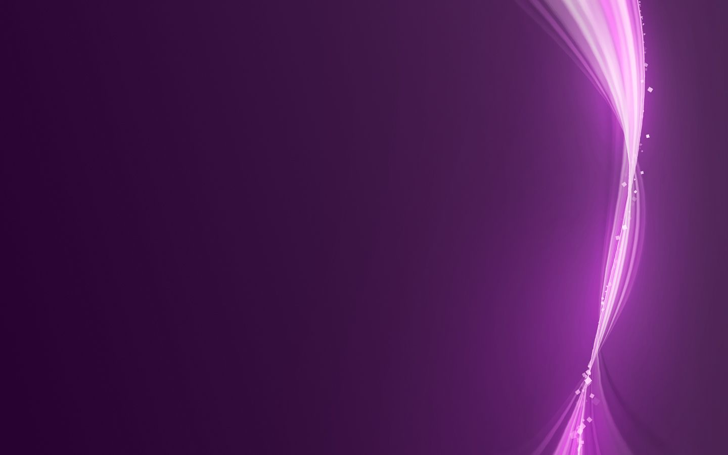 Onde luminose astratte viola, 1440x900 720p, PC