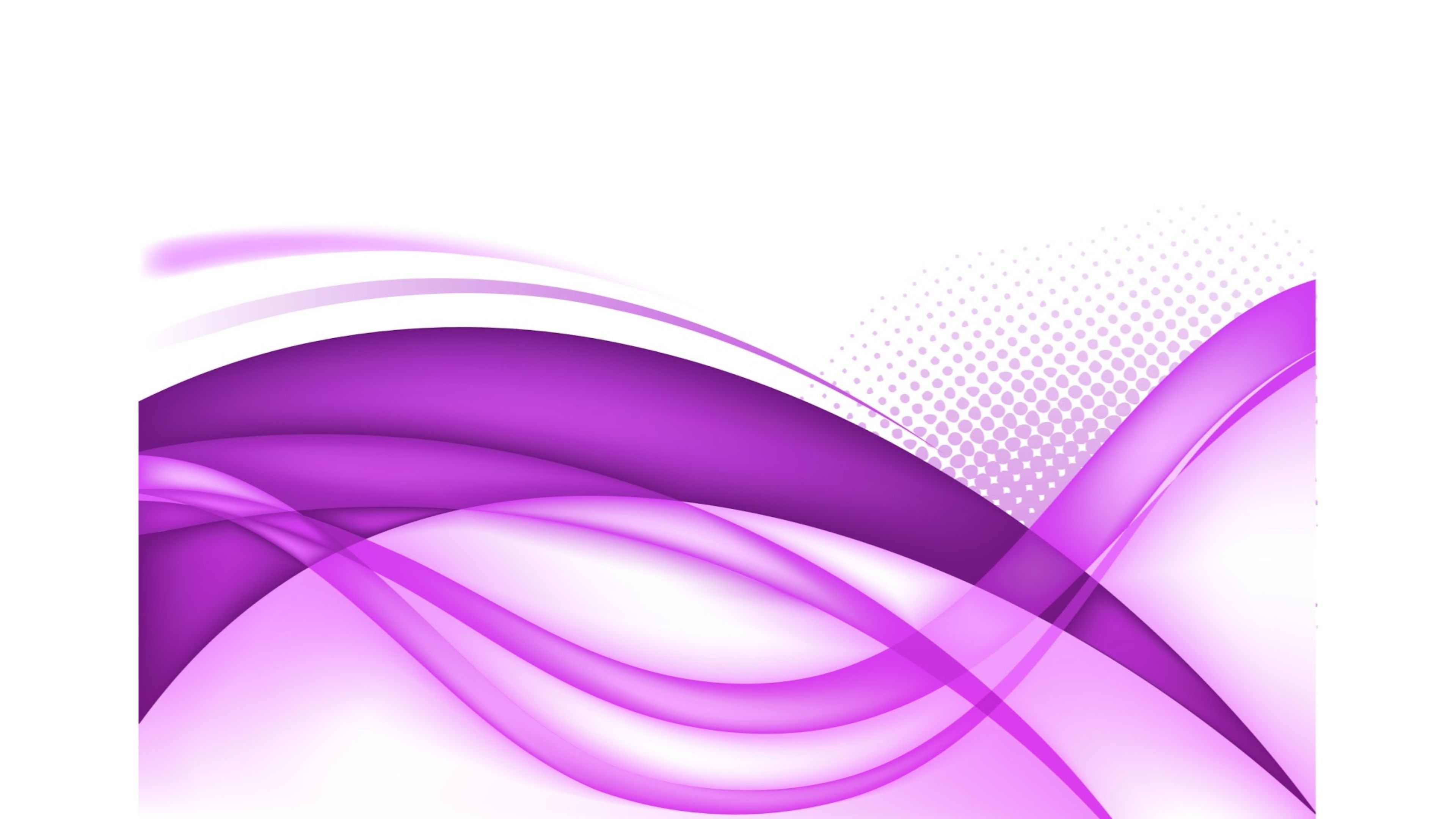 Onde astratte viola sfumate, 3840x2160 UHD, PC 4K