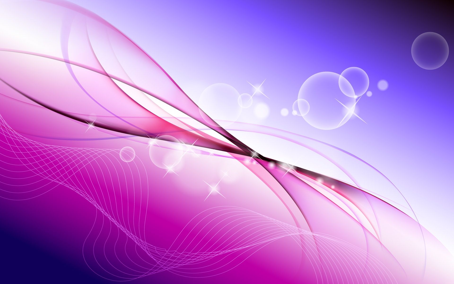 Onde astratte viola e blu, 1920x1200 WUXGA, Desktop