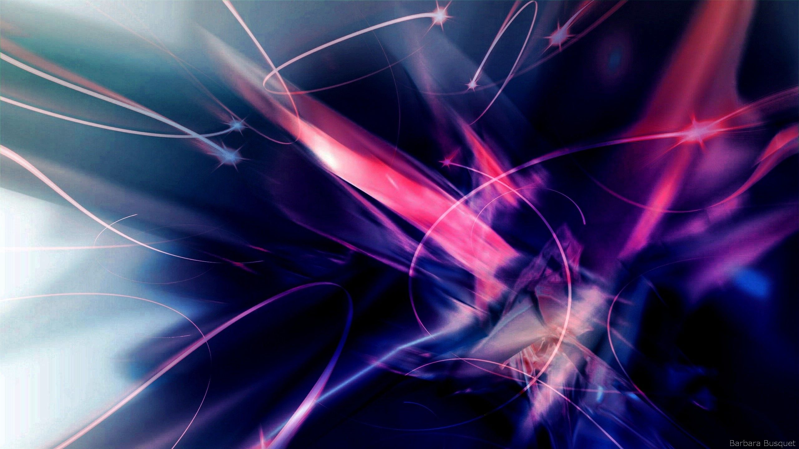 Forme astratte viola e rosa, 2560x1440 QHD, Laptop