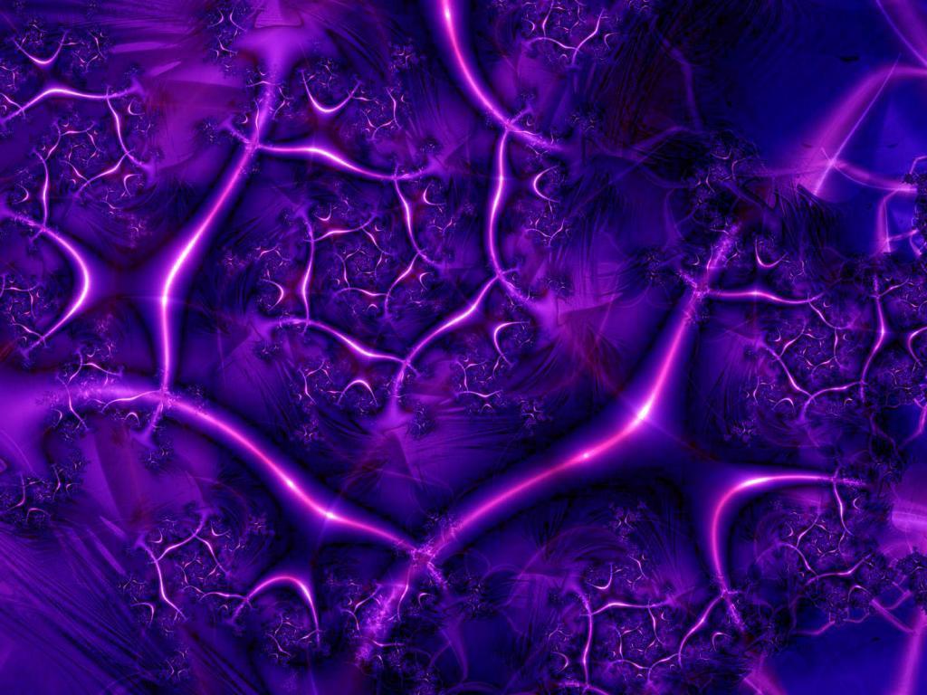 Frattale astratto viola luminoso, 1024x768 HD, Laptop