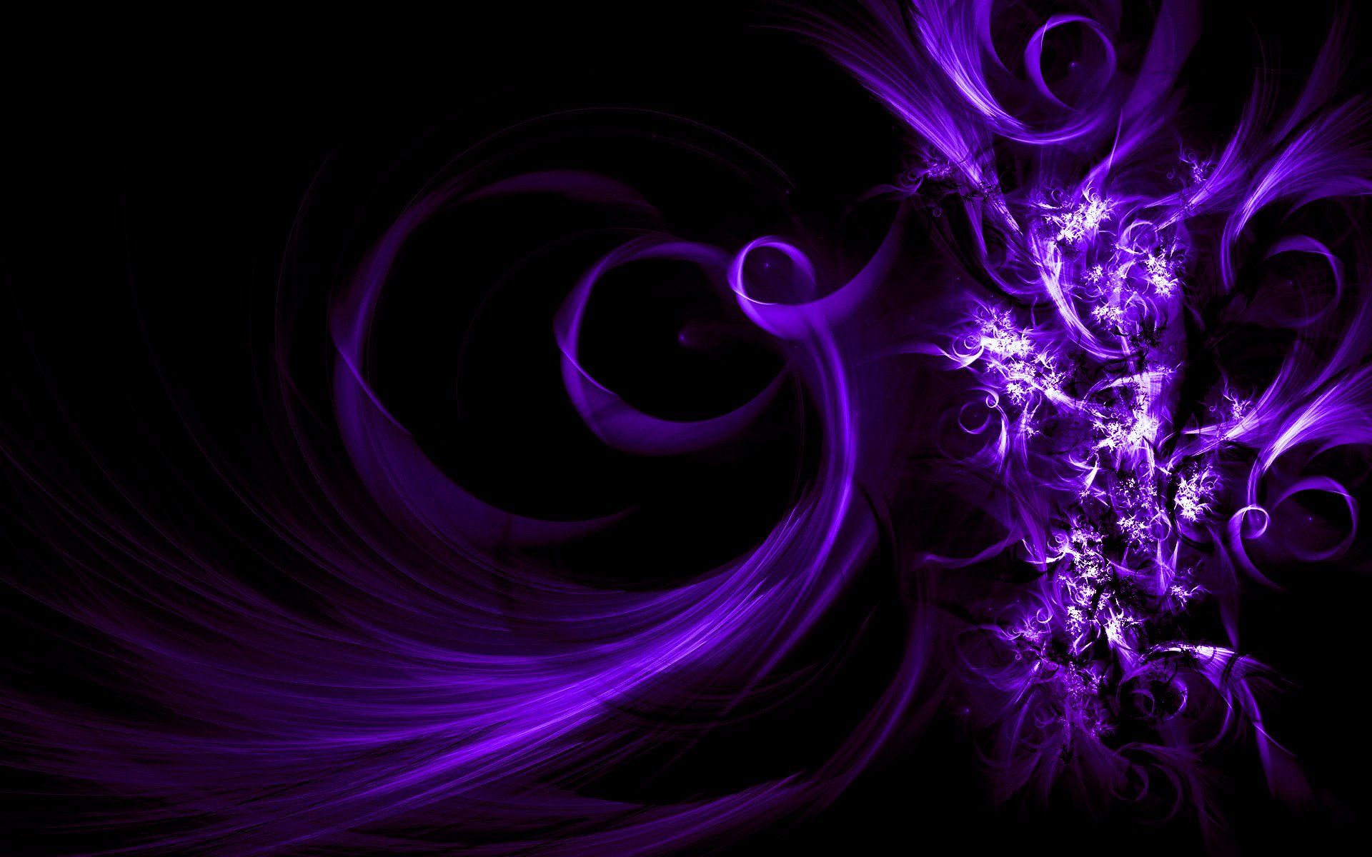 Spirali astratte viola luminose, 1920x1200 Full HD+, PC Desktop