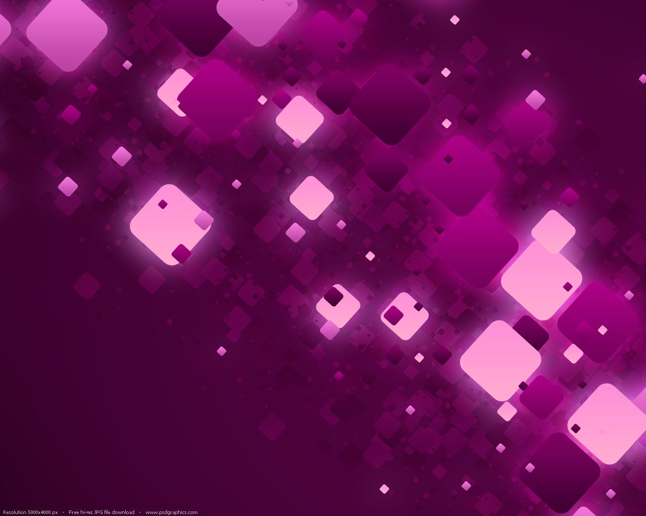 Quadrati astratti viola sfumati, 1280x1024 HD, Desktop