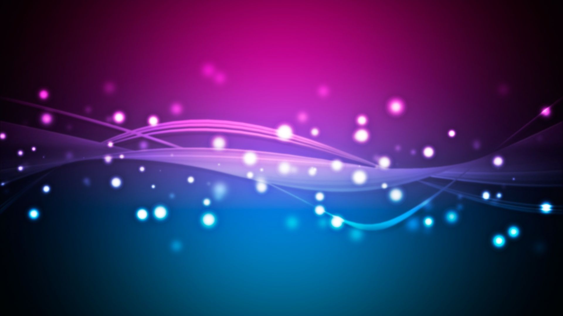 Onde astratte viola e blu, 1920x1080 Full HD 1080p, Desktop