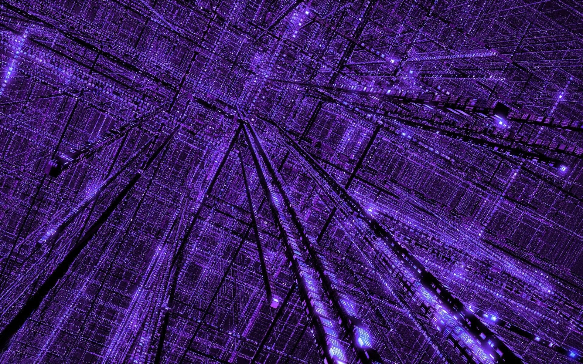 Griglia astratta viola futuristica, 1920x1200 Full HD+ WUXGA, iMac