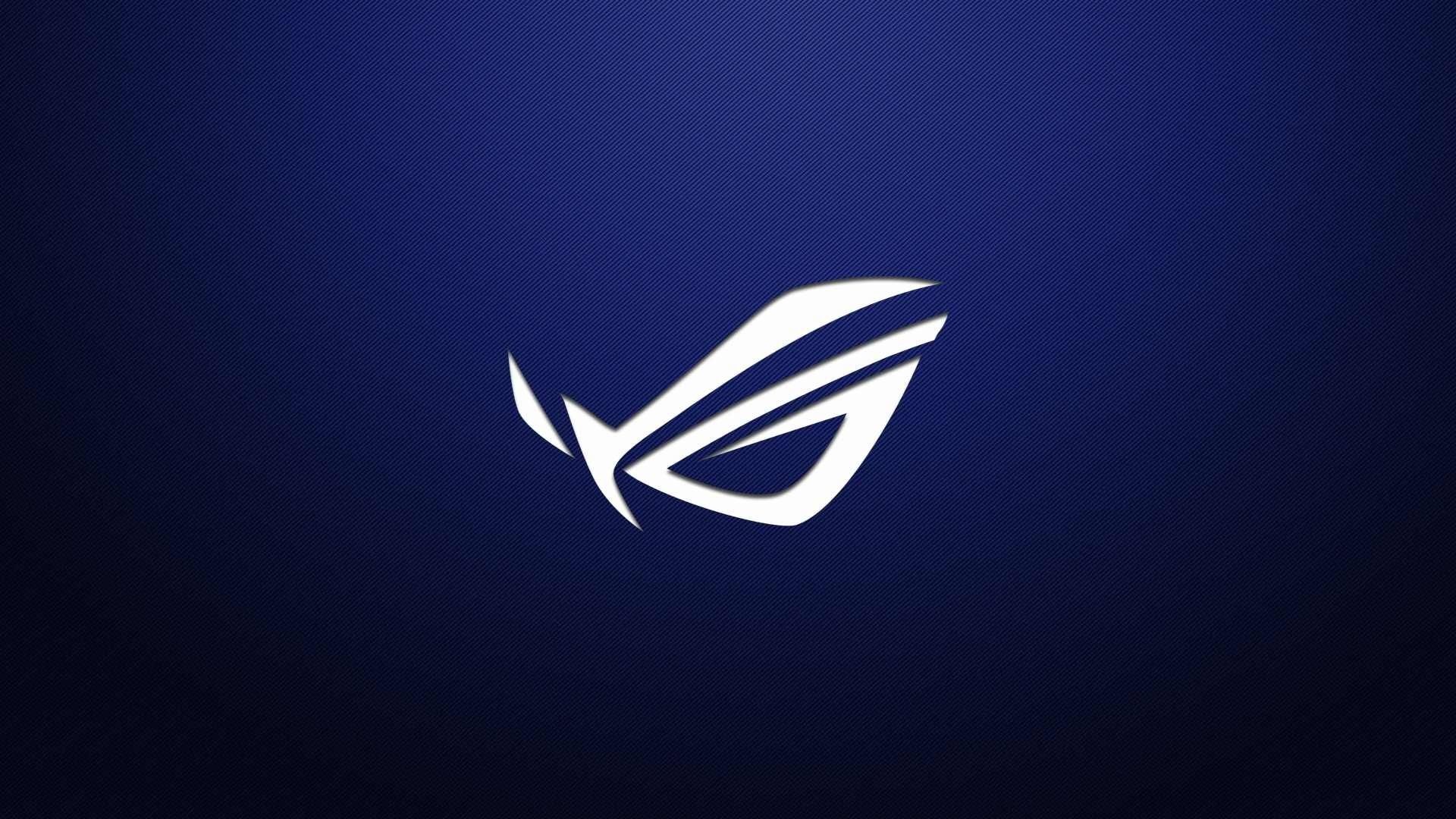 Logo ASUS ROG blu, hardware computer, 1920x1080 1080p, Acer Nitro