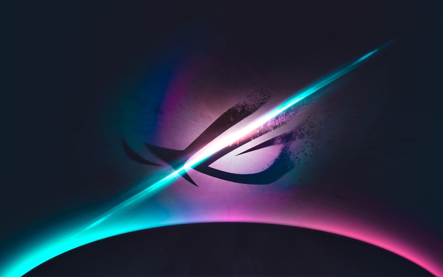 Logo Asus Republic of Gamers, 1440x900 HD, Desktop
