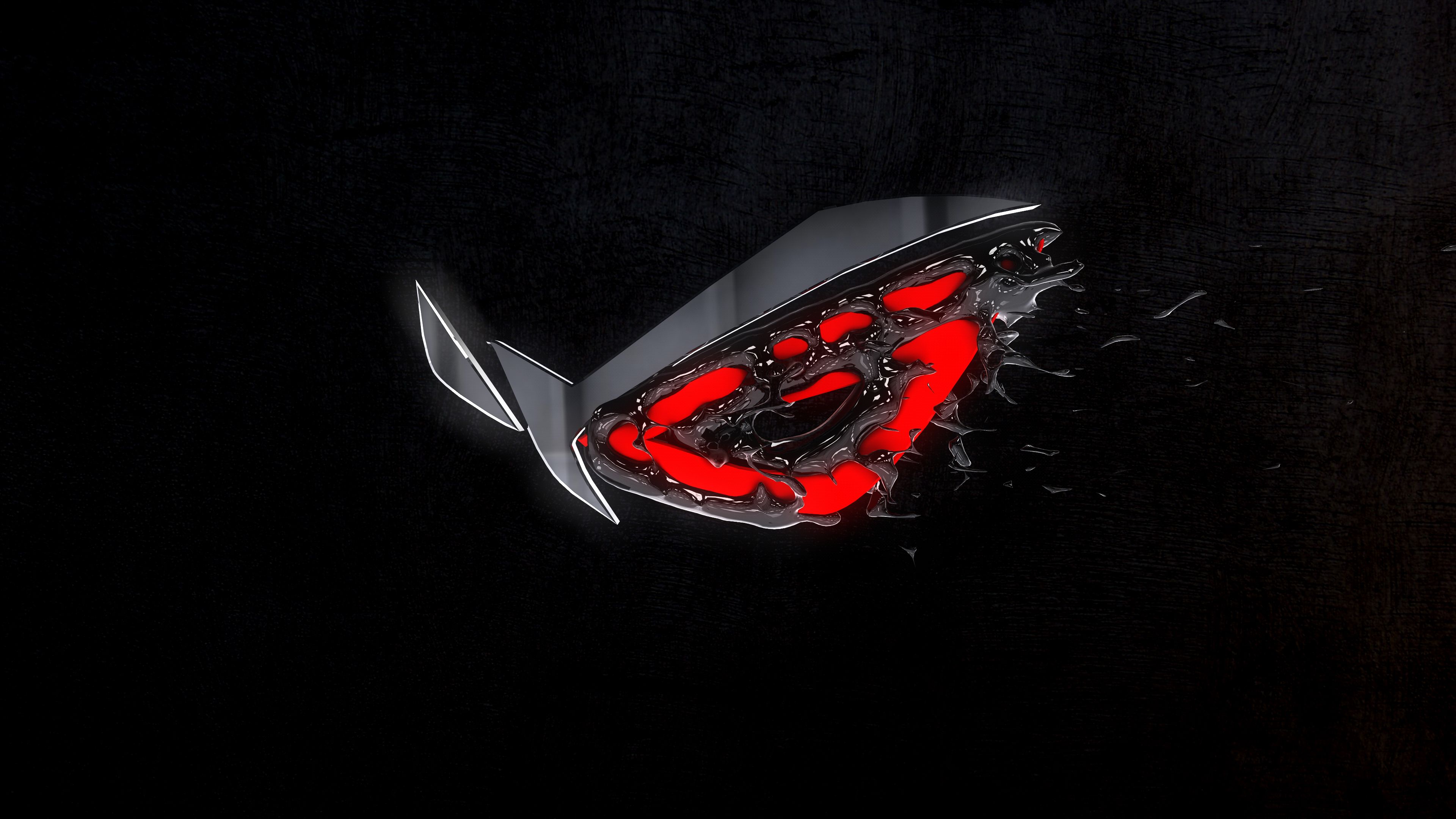 Logo ASUS ROG occhio, Taiwan, 3840x2160 4K, PC Desktop