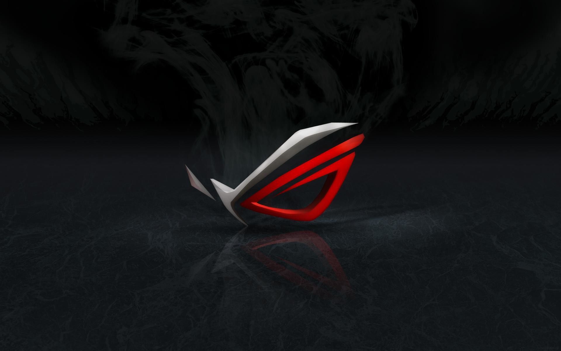 Logo ASUS ROG rosso nero, 1920x1200 Full HD+ WUXGA, PC