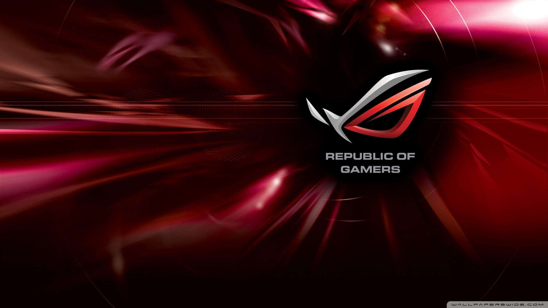 Logo ROG rosso ASUS, 1920x1080 1080p, Desktop