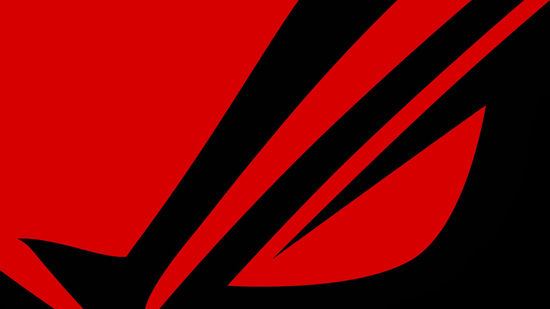 Logo ASUS ROG rosso nero, 1920x1080 Full HD 1080p, Desktop