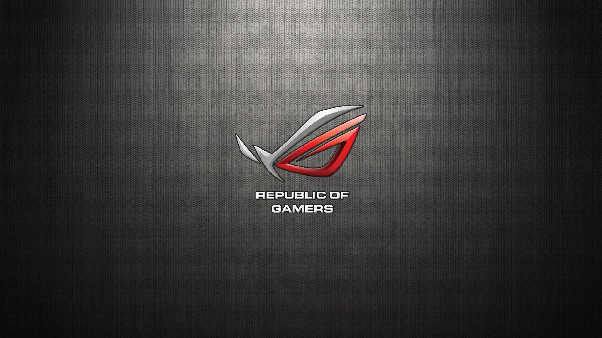Logo ROG Republic of Gamers, 1920x1080 Full HD, Monitor Gaming