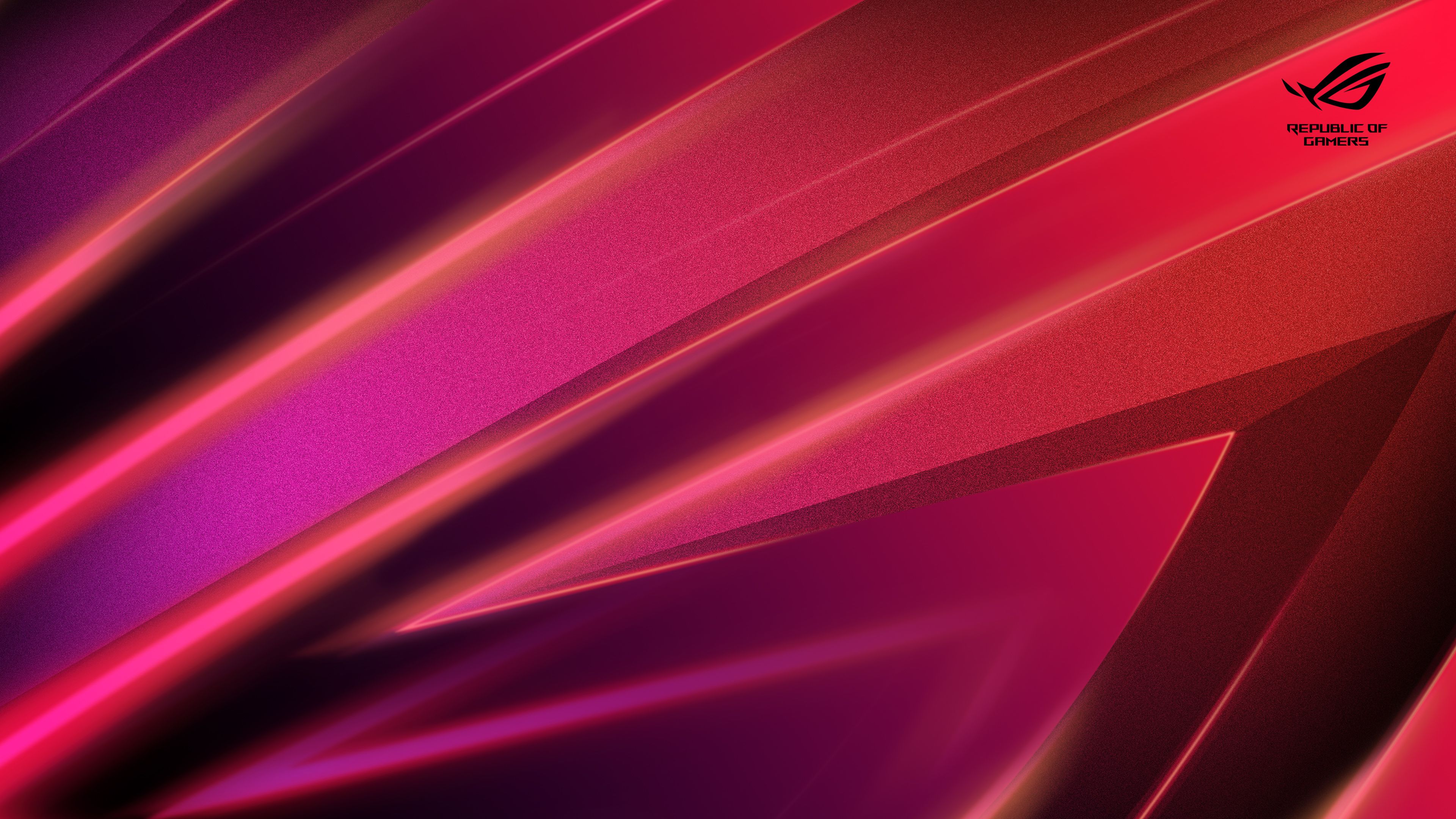 ROG astratto rosa magenta, 3840x2160 4K, PC Desktop