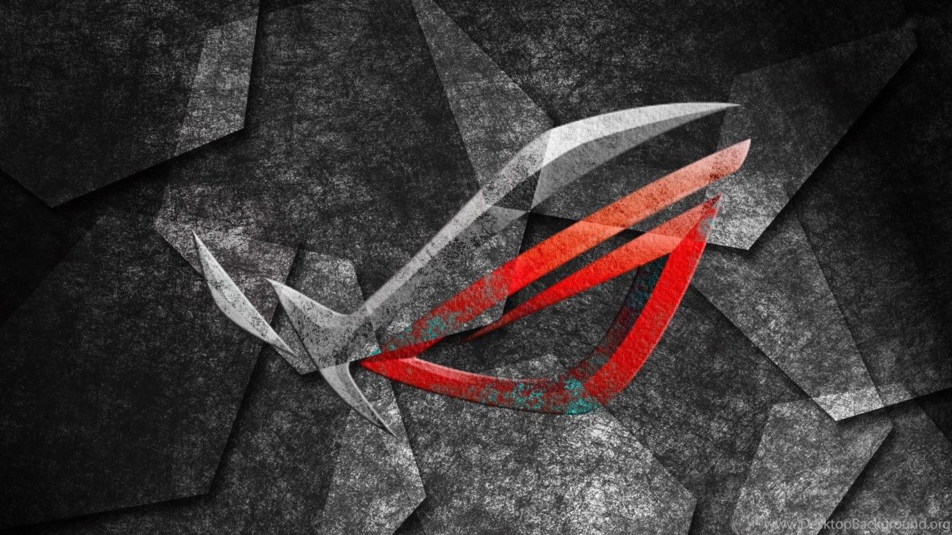 Logo ASUS ROG occhio rosso, 1366x768 720p, Monitor Gaming