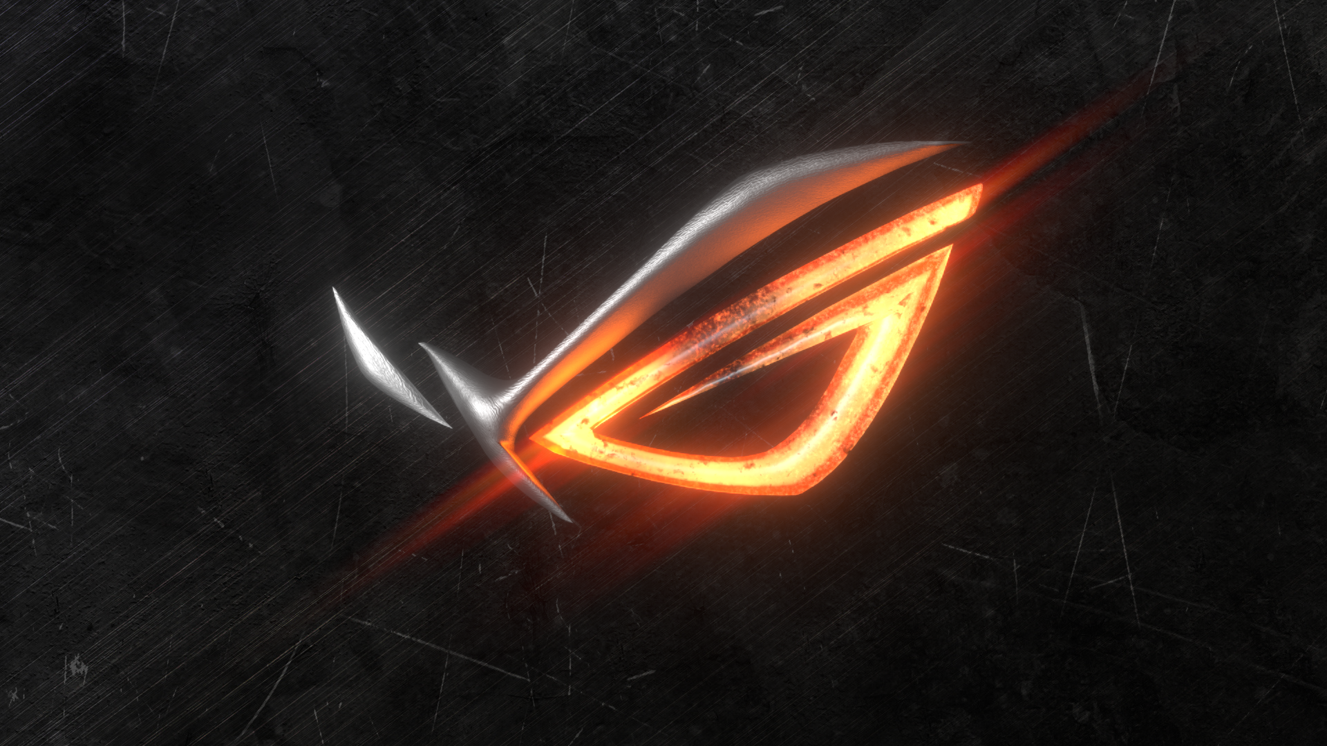 Logo Asus ROG occhio, 1920x1080 Full HD 1080p, PC Desktop