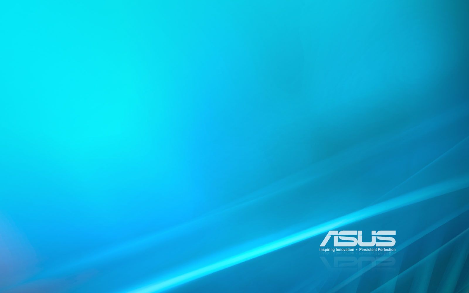 Logo Asus sfondo blu, 1600x1000 HD Ready, PC