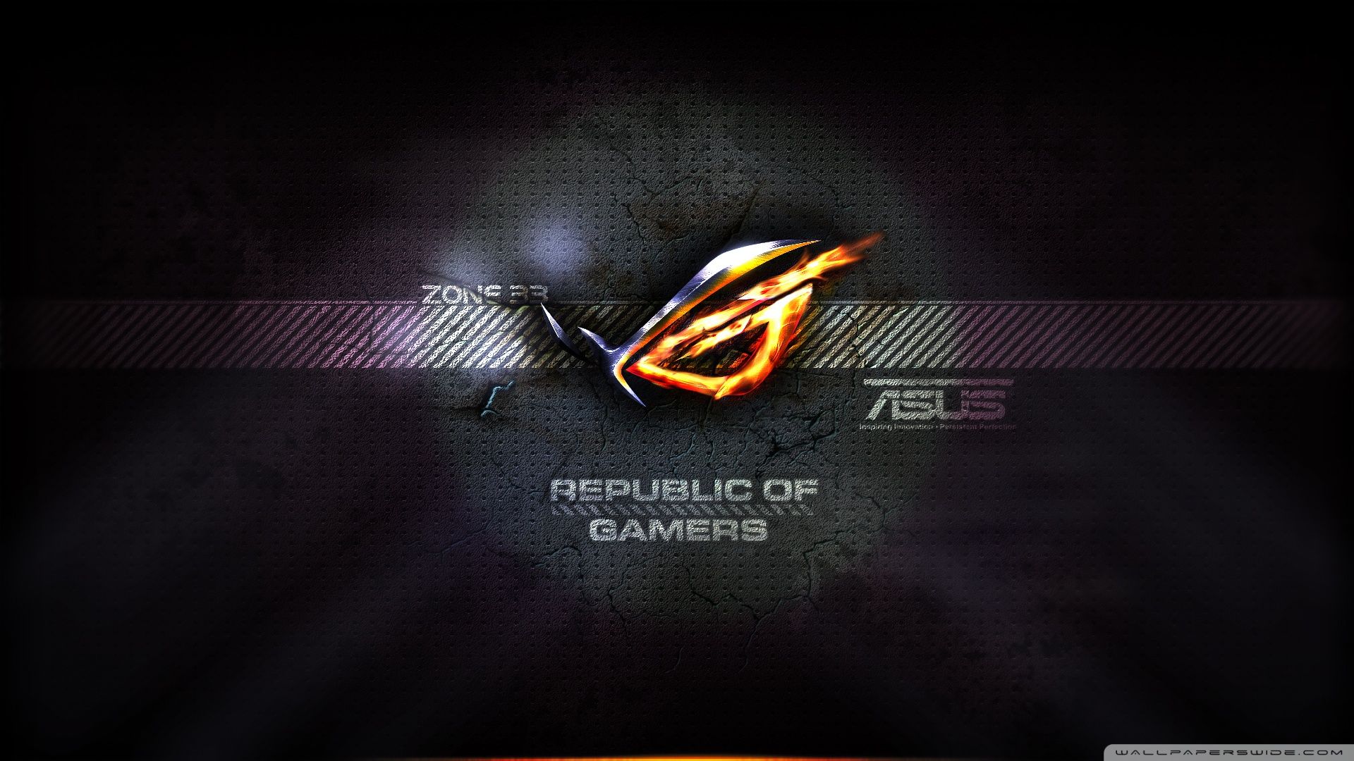 Logo Asus Republic of Gamers, 1920x1080 1080p, PC Desktop