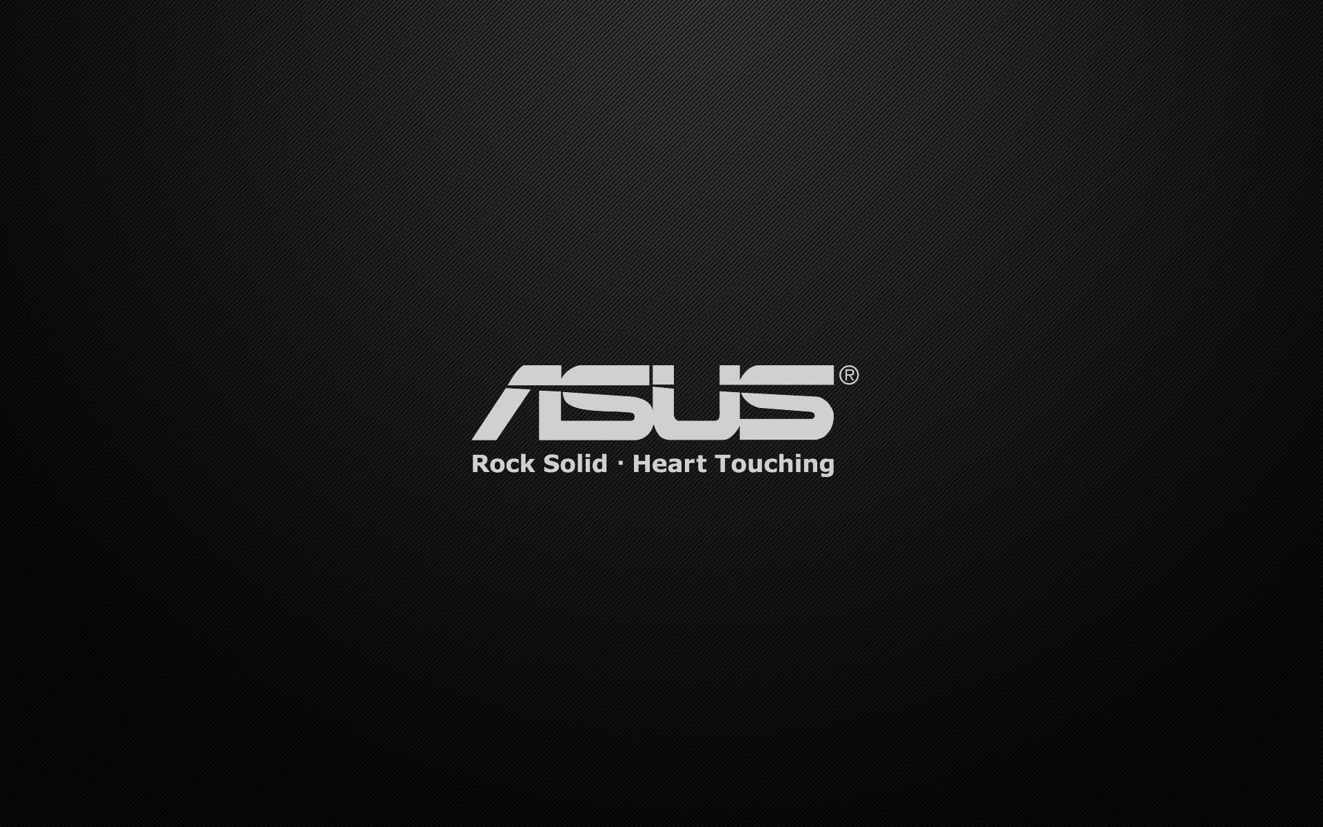 Logo Asus sfondo nero, 1920x1200 WUXGA, Laptop