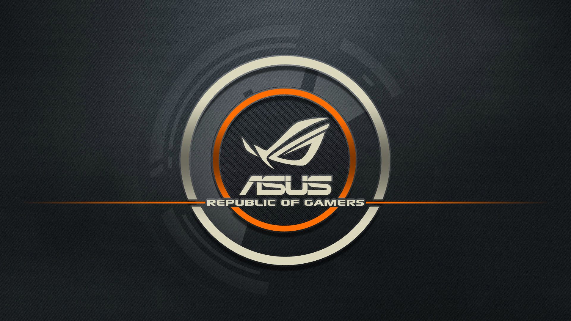 Logo Asus Republic of Gamers, 1920x1080 1080p, Desktop