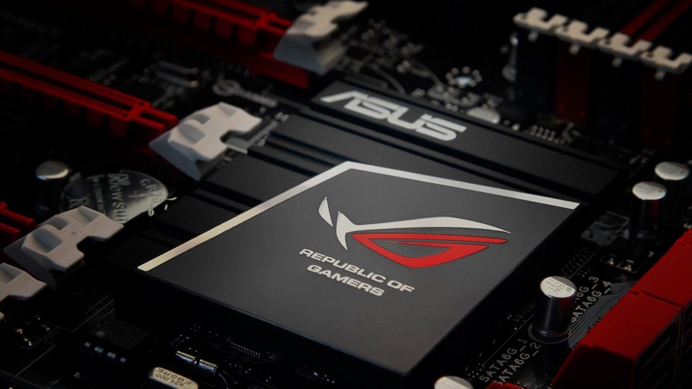 Asus Republic of Gamers chipset, 1366x768 720p, iMac