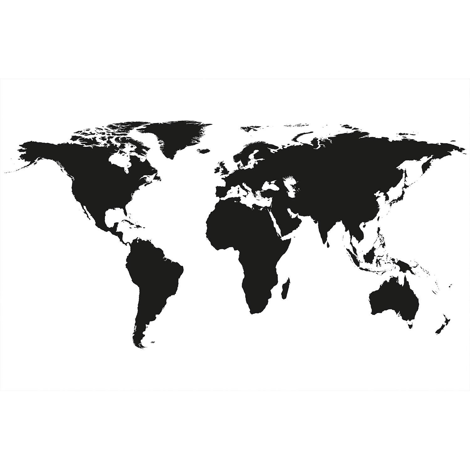Mappa del mondo bianco e nero, 1280x810 HD, Desktop