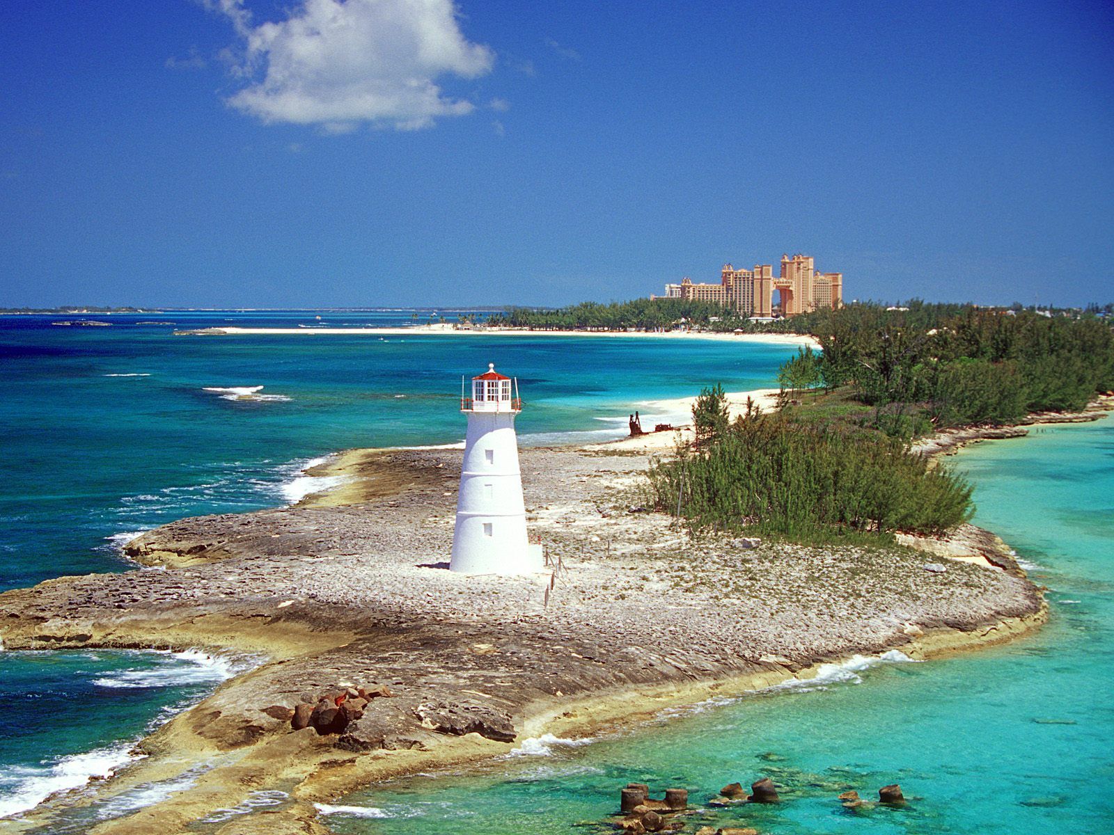 Faro Paradise Island Bahamas, 1600x1200 HD, Laptop