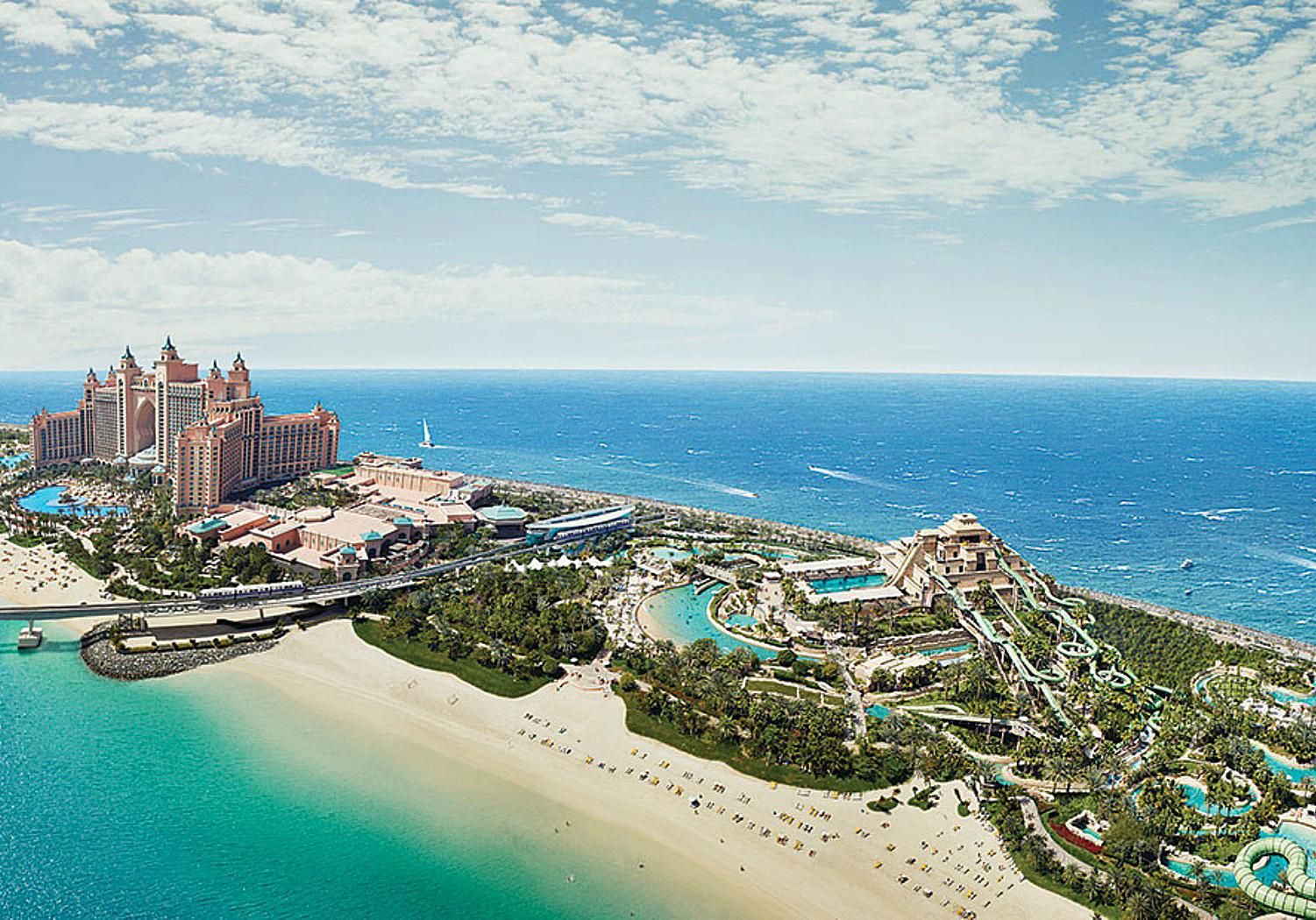 Resort Atlantis vista aerea, 1501x1050 HD, Desktop