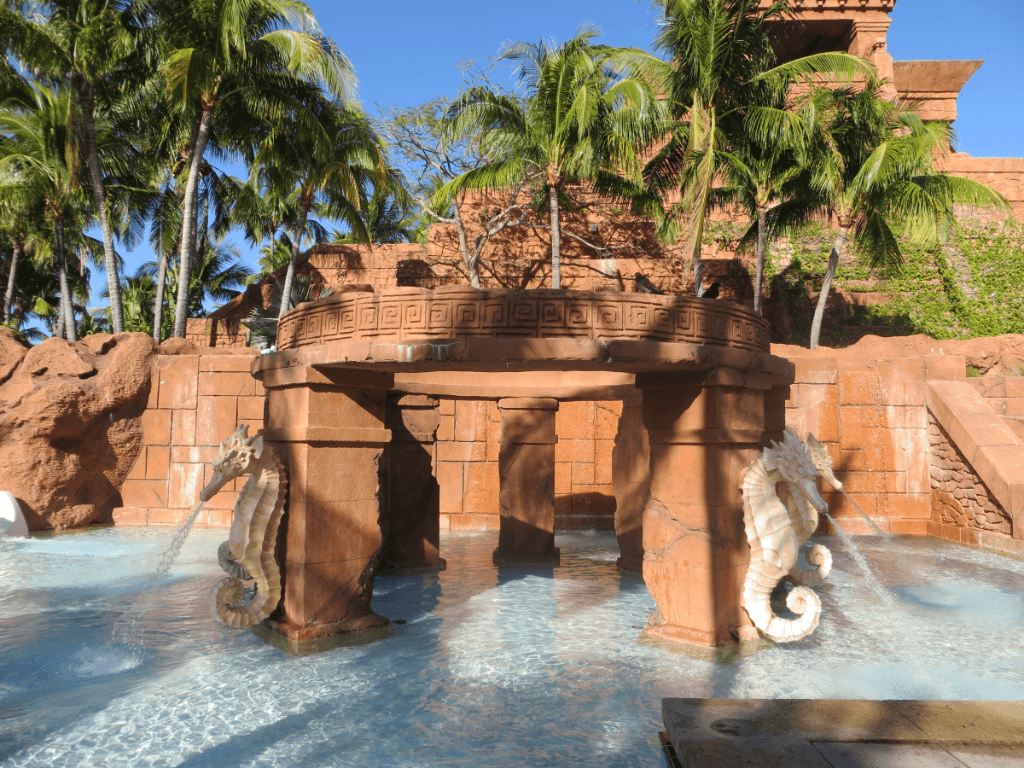 Fontana Atlantis Bahamas resort, 1024x768 HD, PC Desktop