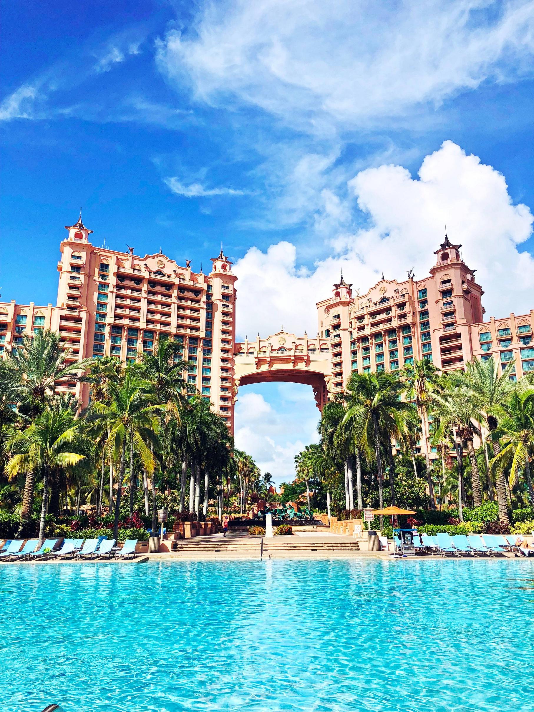 Resort Atlantis Bahamas piscina, 3024x4032 Full HD Verticale, Smartphone