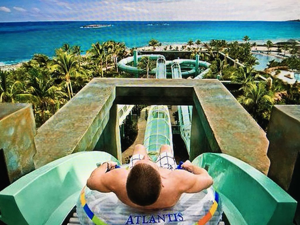 Scivolo acquatico resort Atlantis, 1024x768 HD, Laptop