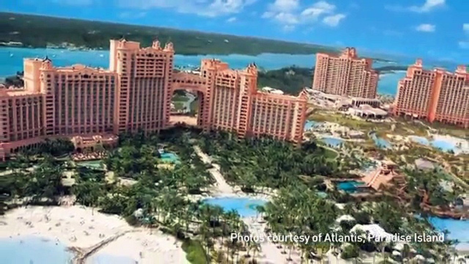 Resort Atlantis Bahamas piscina, 1024x768 HD, PC Desktop