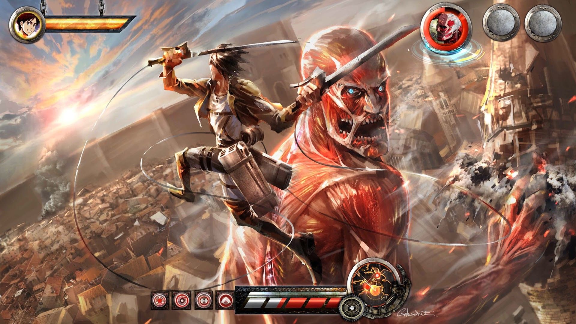 Eren Attack on Titan gioco, 1920x1080 1080p, Desktop