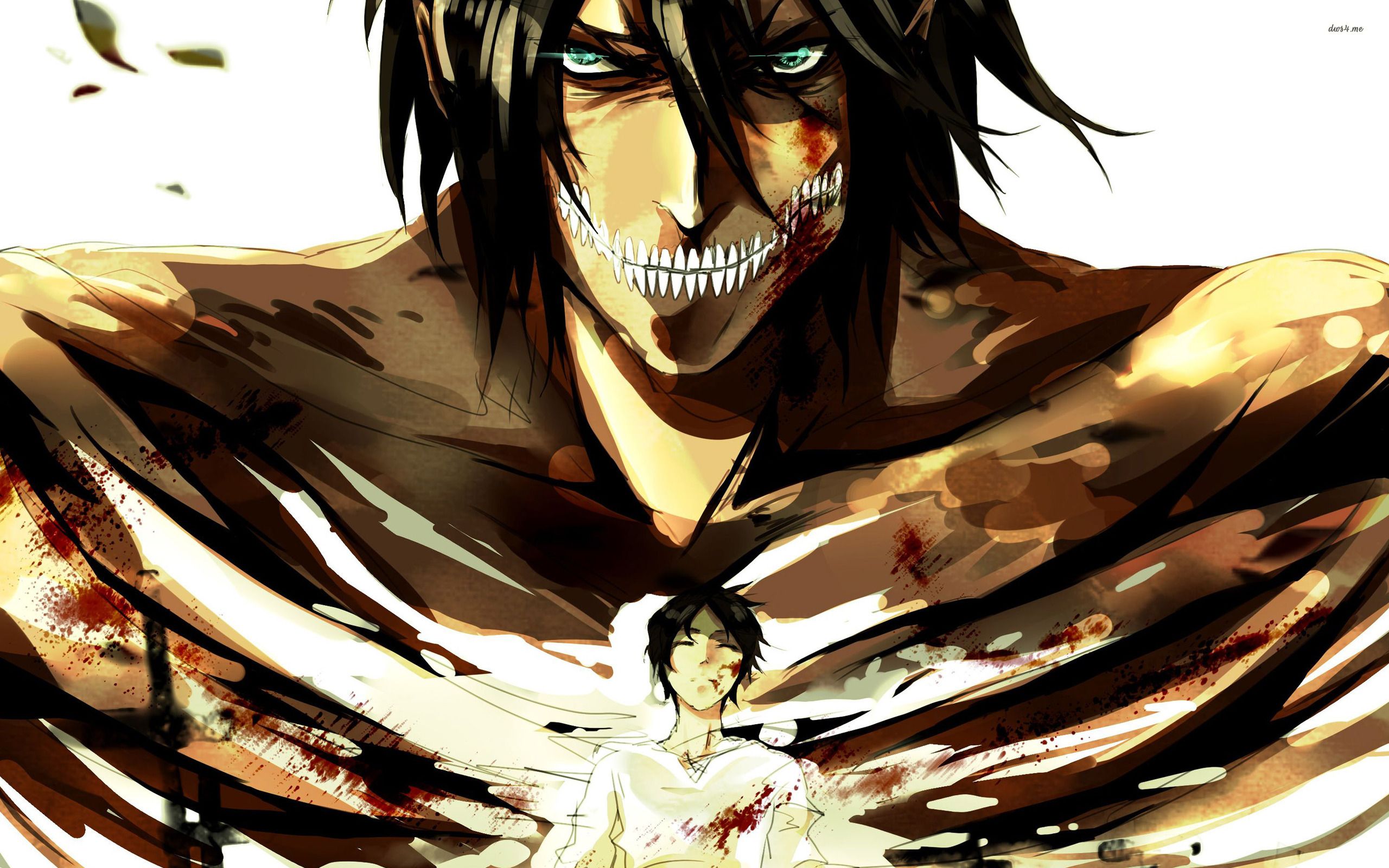 Eren Titan Attack on Titan, giganti, 2560x1600 WQXGA, PC