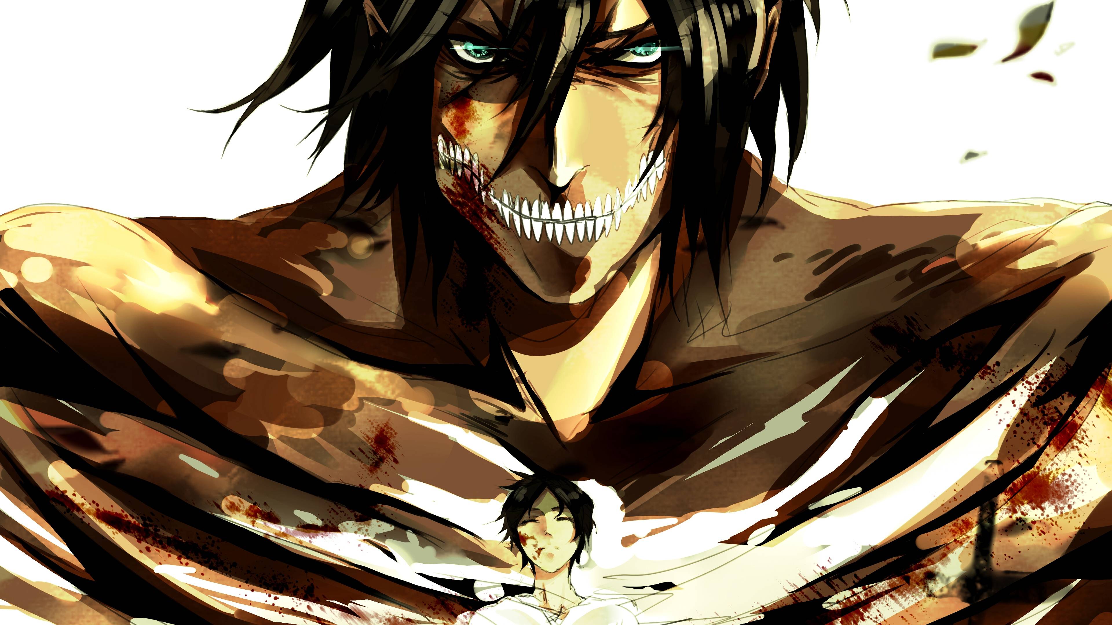 Eren Titan Attack on Titan, 3840x2160 4K, Desktop 4K