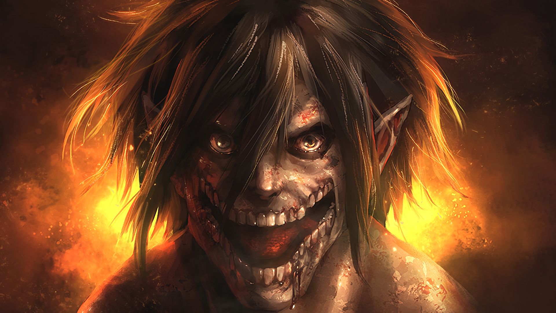 Eren Titan Attack on Titan, 1920x1080 1080p, PC