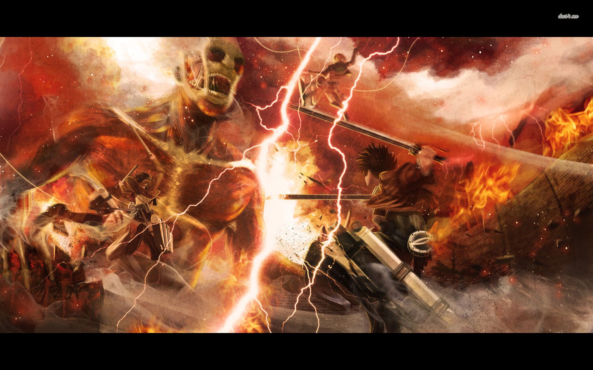 Attack on Titan battaglia fulmini, 1920x1200 Full HD+ WUXGA, PC Desktop