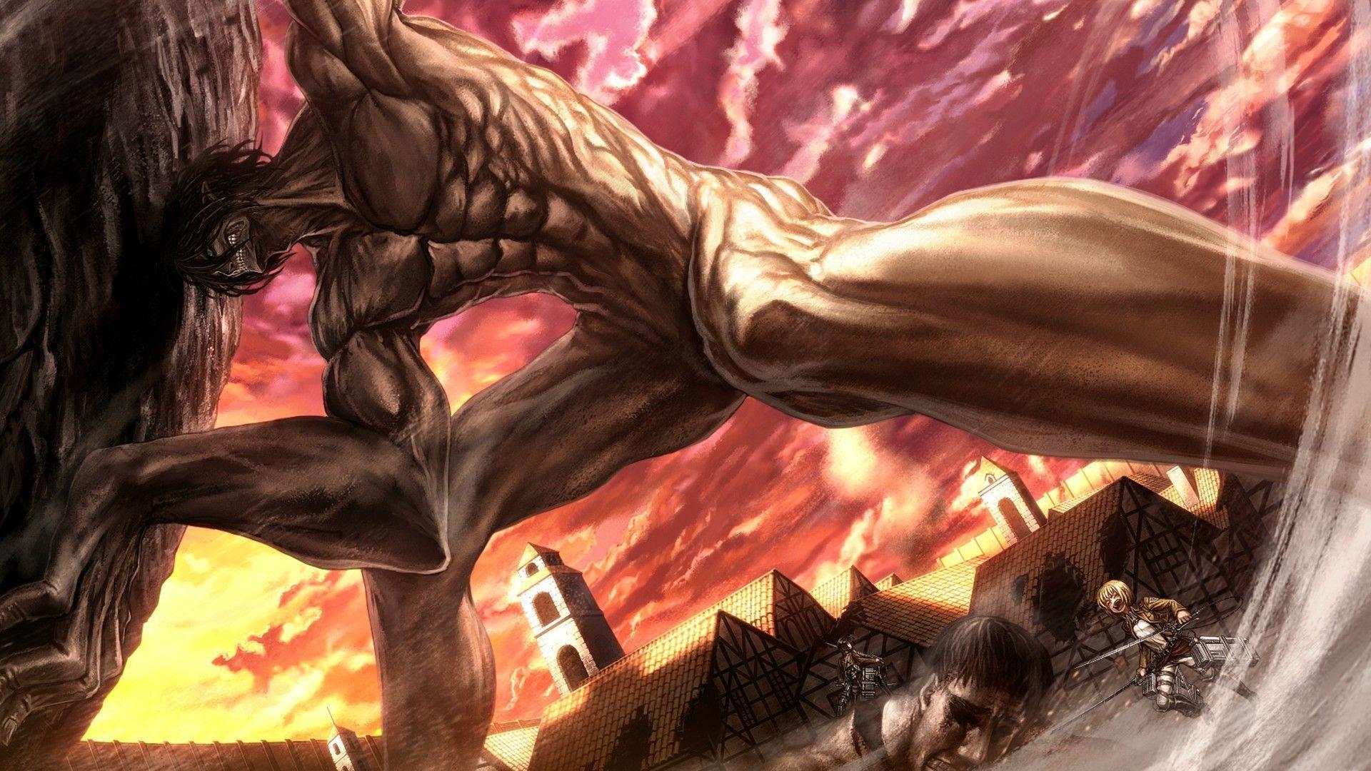 Titano colossale Attack on Titan, 1920x1080 Full HD, Desktop