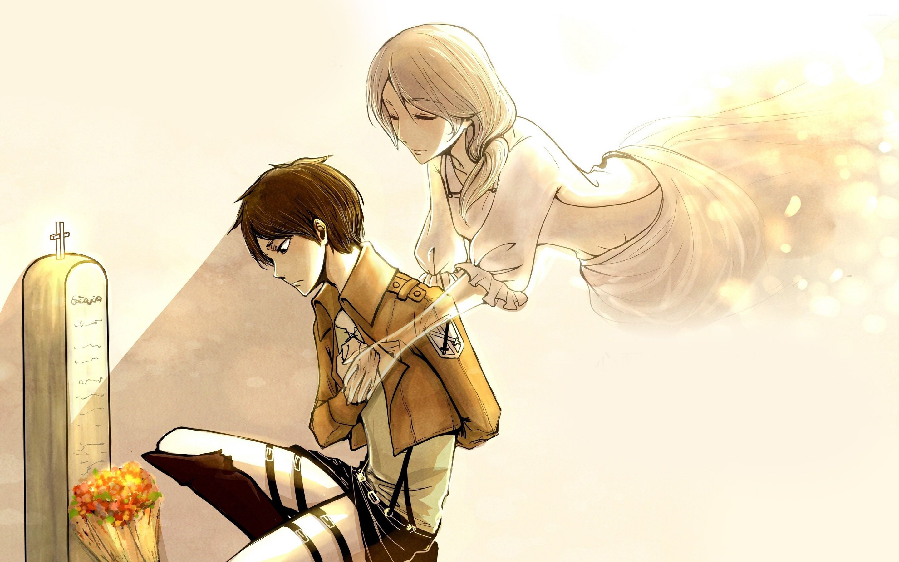 Eren Yeager, Attack on Titan, 2880x1800 2K, PC