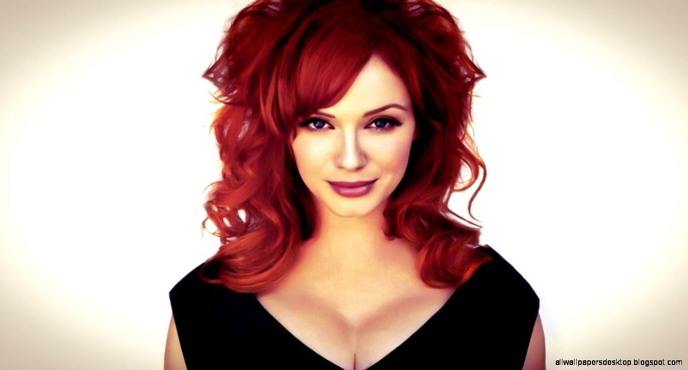 Christina Hendricks capelli rossi, 1353x729 HD, Desktop