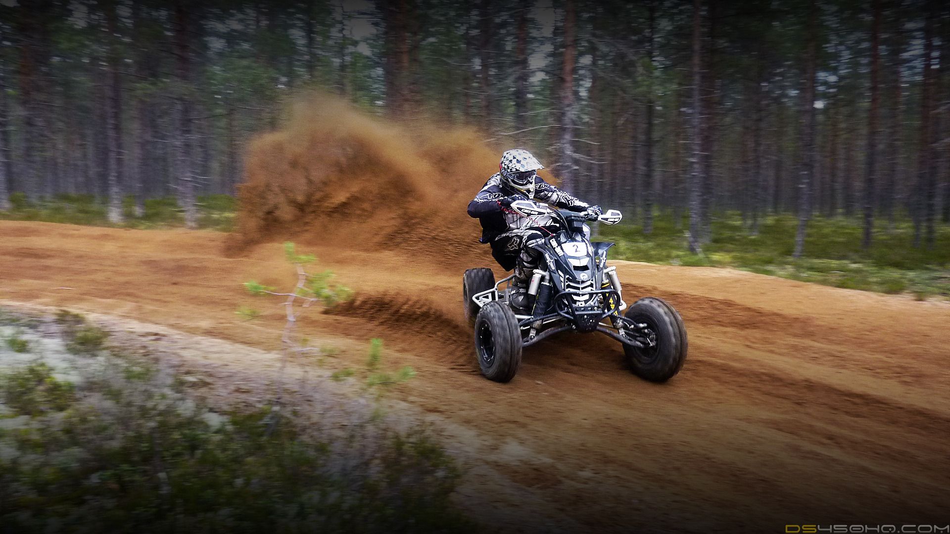 Quad ATV su sterrato, 1920x1080 Full HD 1080p, PC