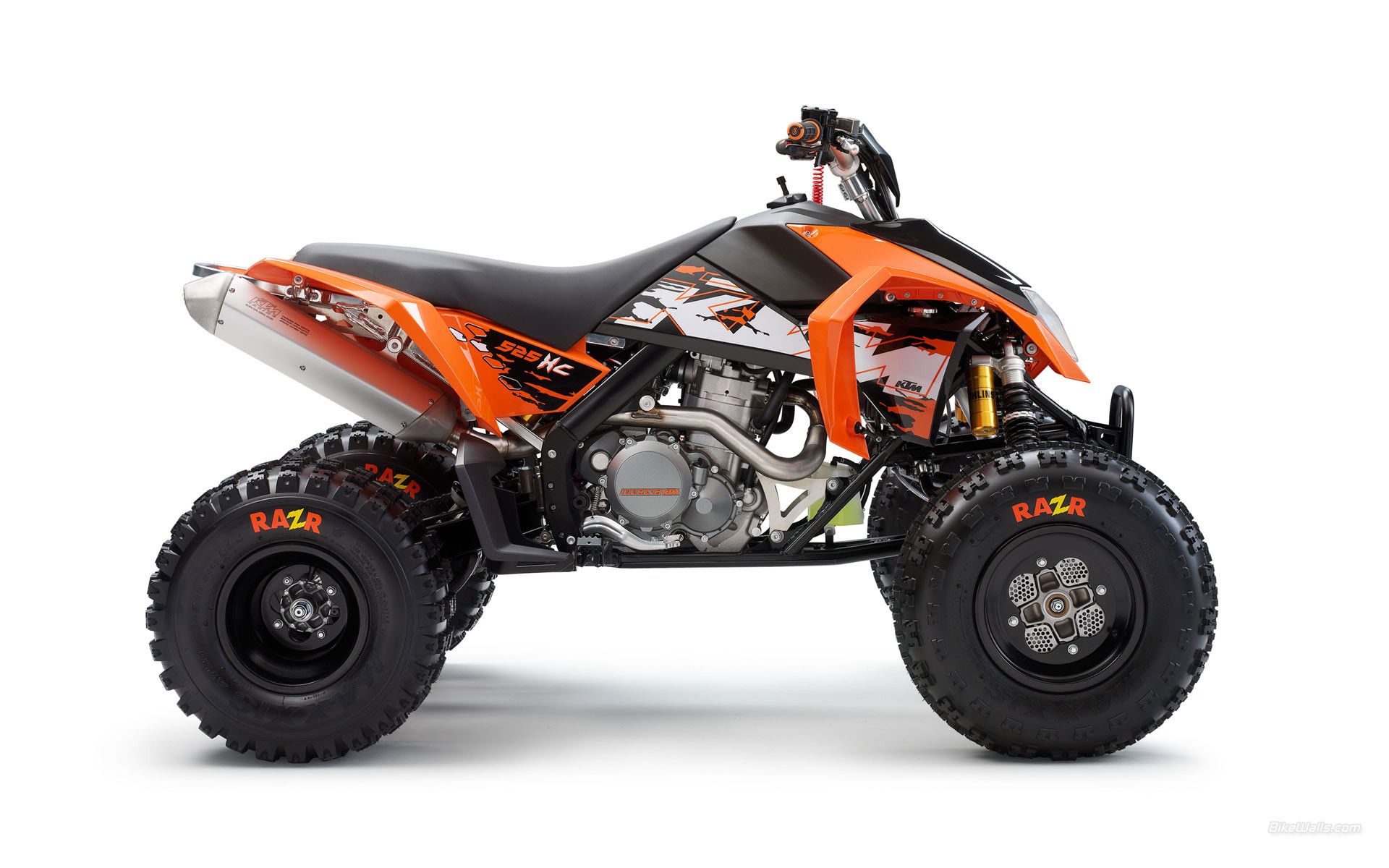 KTM quad arancione nero, 1920x1200 WUXGA, Desktop