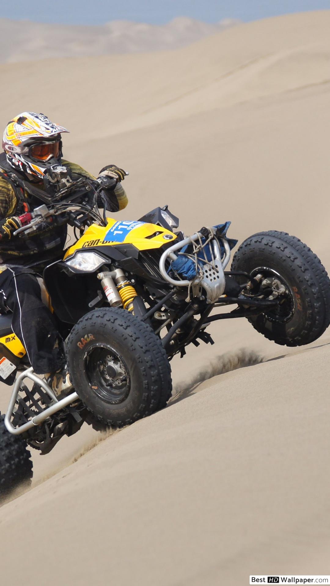 Quad ATV corsa sterrato, 1280x720 HD, Desktop