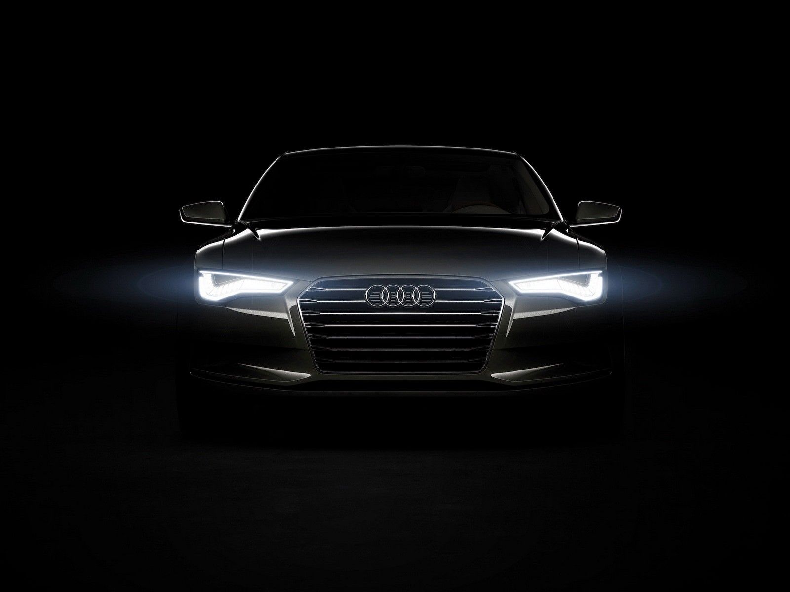 Audi A6 fari bianchi buio, 1600x1200 900p, Laptop