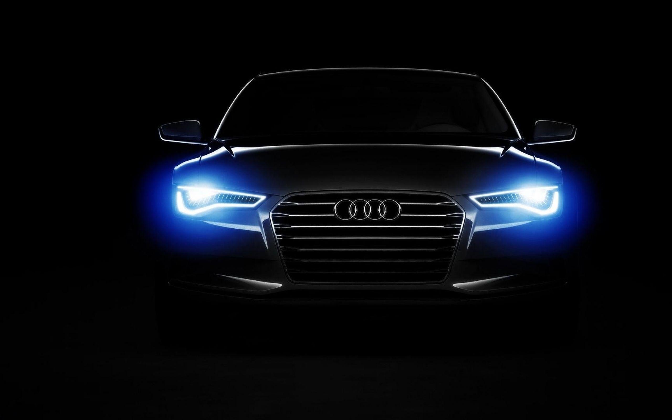 Audi fari blu buio, 2560x1600 2K+, Desktop