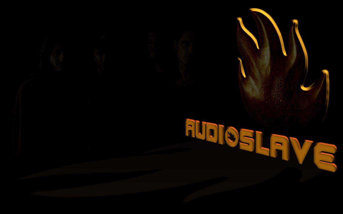 Logo Audiosleave fiamma arancione, 1440x900 HD, Desktop