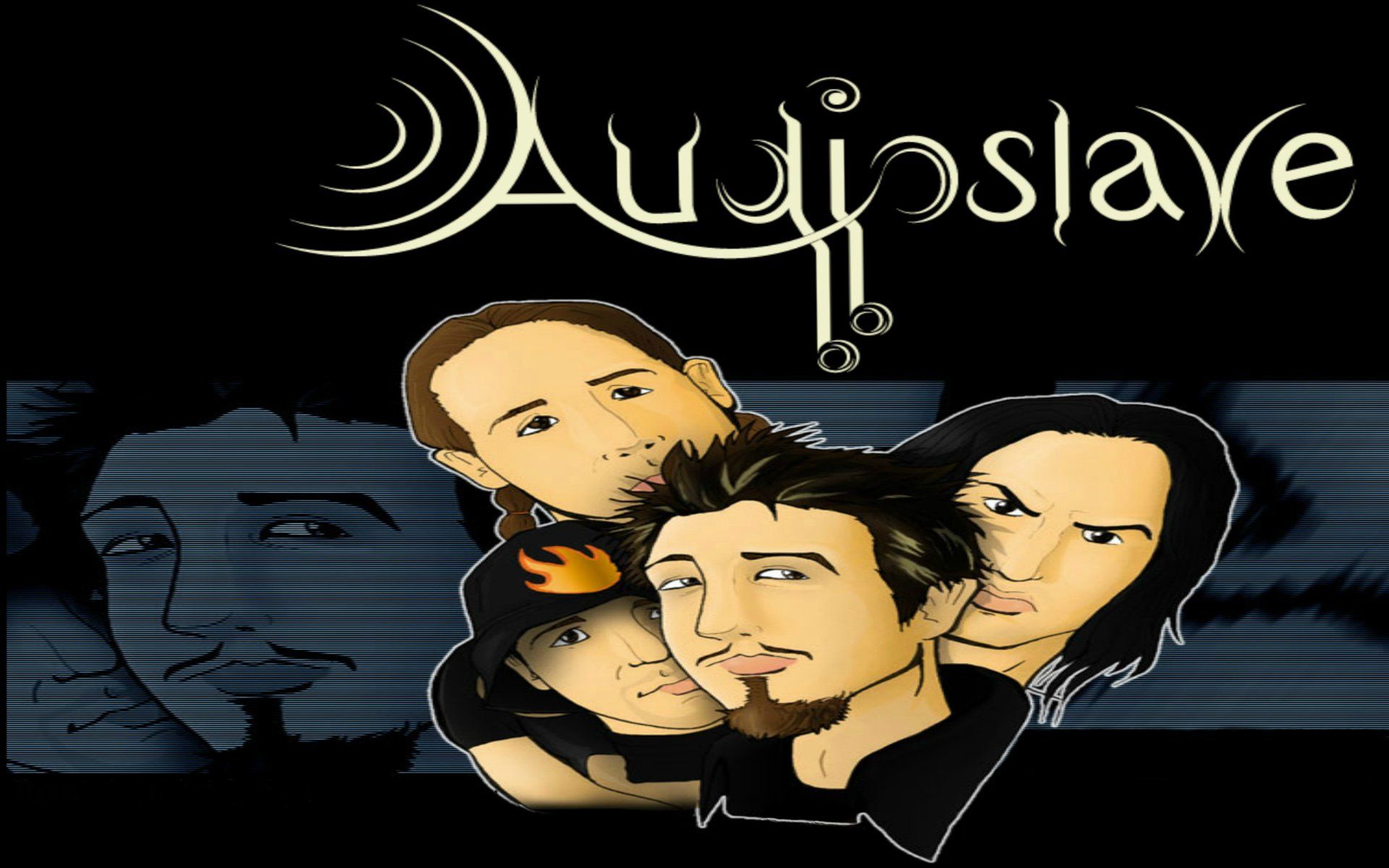Logo band Audioslave, illustrazione, 1920x1200 Full HD+ WUXGA, Laptop