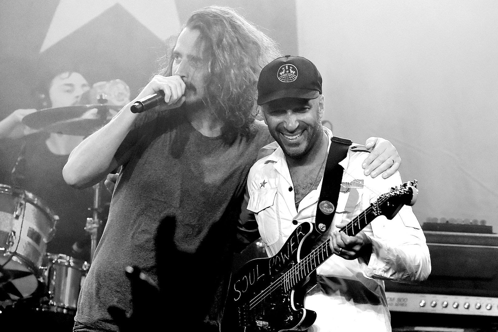 Band rock in bianco e nero, 1620x1080 HD Ready, PC