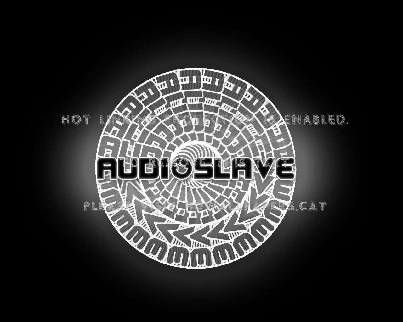 Logo Audioslave cerchio spirale, 1280x1024 720p, MacBook Air