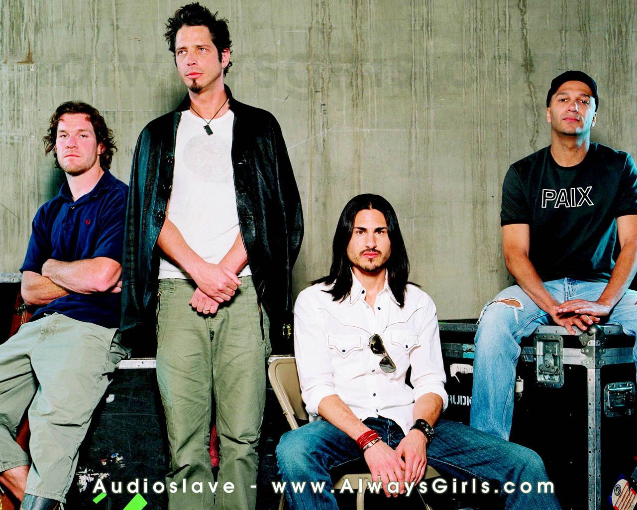 Audioslave band, quattro musicisti, 1280x1024 HD, Desktop