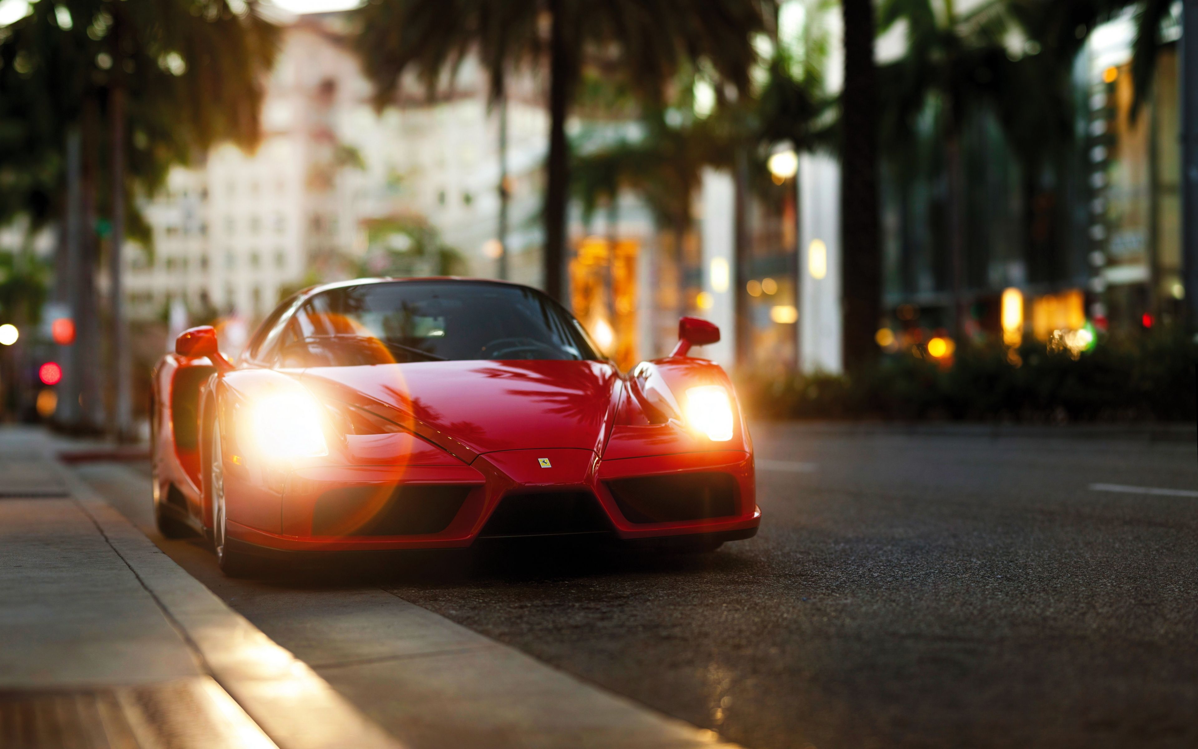 Ferrari Enzo rossa strada, 3840x2400 4K, Smart TV 4K